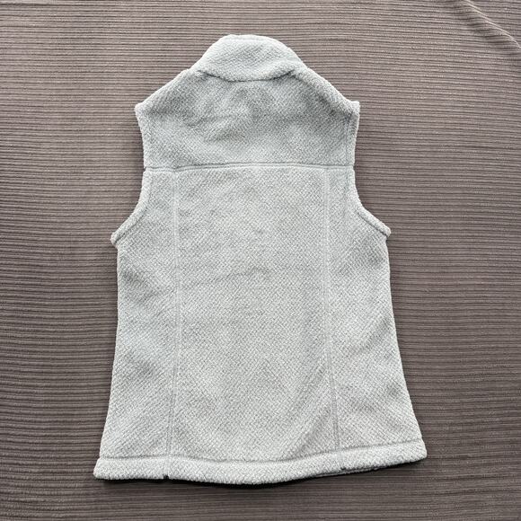 Patagonia Vest Womens Small Synchilla Fleece Full Zip Numinous Coffee Embroidere - Picture 2 of 10